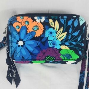 Vera Bradley Small Purse Handbag Crossbody Wallet Floral Storage CC Holder